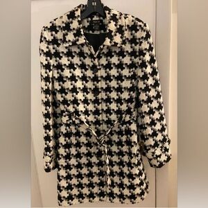 Style & Co. Checkered Coat